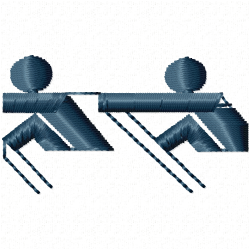 Sports Symbols Embroidery Design 9